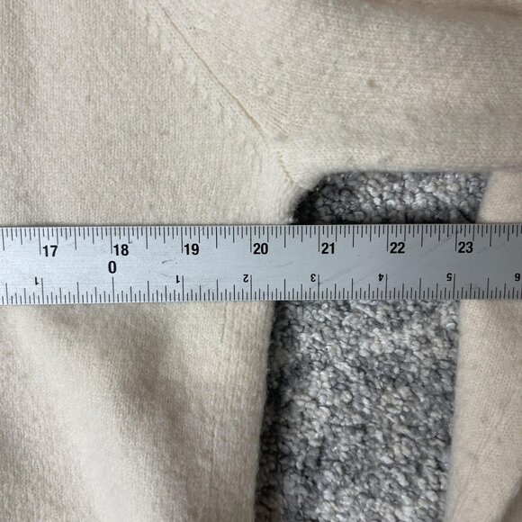 AllSaints Maya Sweater Womens XS Merino Wool Roll Neck Pullover Ribbed - Picture 3 of 7